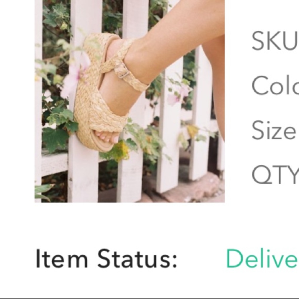 Urban Outfitters Espadrille platforms